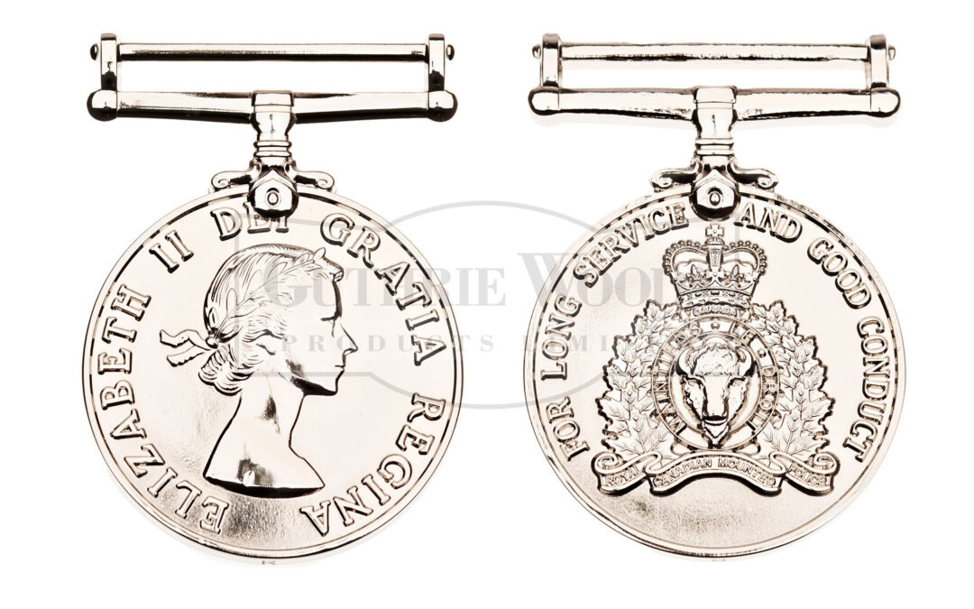 RCMP Long Service Medal – R226 | Guthrie Woods Products Ltd