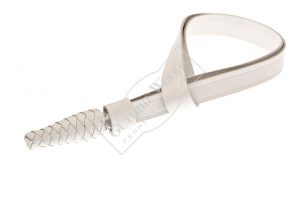White Leather Sword Knot - 275-K4